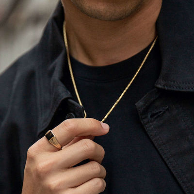 Цепочка-колье круглой формы ручной работы с позолотой 18 карат, быстрая доставка и возможность нанесения логотипа