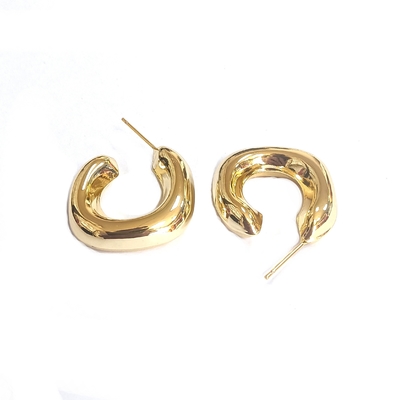 Настройка 18K Золотые Медные Кручки Уручки ODM Женщины Золотые Крушки Уручки