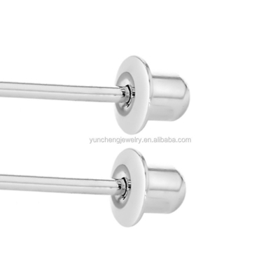 Бабочка синяя и четко CZ детские настройки Stud серьги 925 Sterling Silver