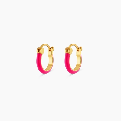 Цветные 925 серебряные серьги 18K золотые серьги