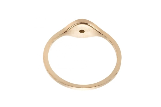 925 Sterling Silver Evil Eye Diamond Band Ring с серебряным покрытием классического стиля