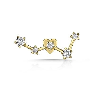 OEM Constella Stud Earrings 925 18k Белое золото