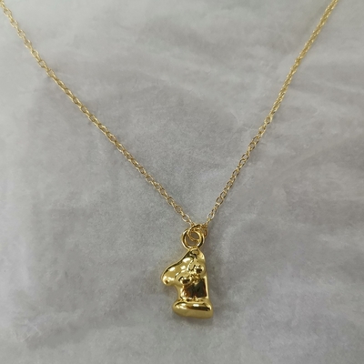 Венера Женщина 18K позолоченный 925 Sterling серебряный заполненный подвесный ожерелье для вечеринки