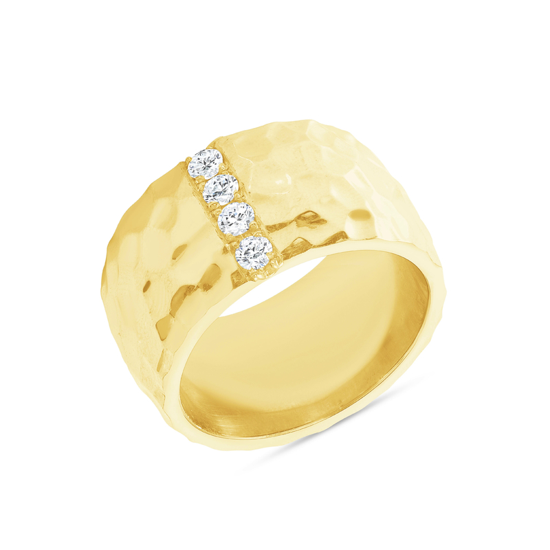 Размер 6 - Размер 10 мужская Eternity Band 18K золотые бронзовые кольца