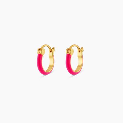 Цветные 925 серебряные серьги 18K золотые серьги