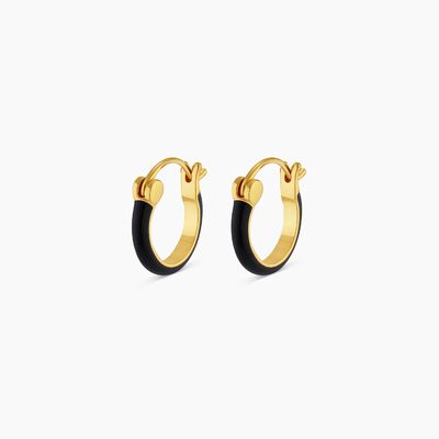 Цветные 925 серебряные серьги 18K золотые серьги