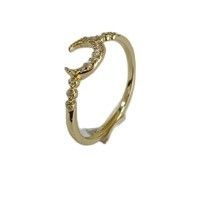 Мужское серебряное кольцо 925 Custom Moon Ring с золотом 14к 18к 24к из Бразилии 2022
