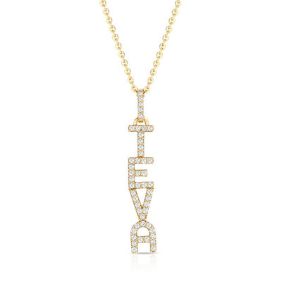 Элегантное 925 серебряное 14K золотое MAMA плавающее длинное подвесное ожерелье