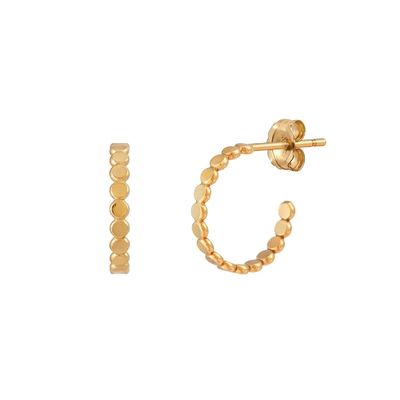 Модные золотые серебряные серьги для девочек