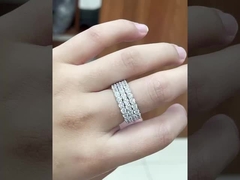 Eternity Band горячие обручальные кольца для женщин