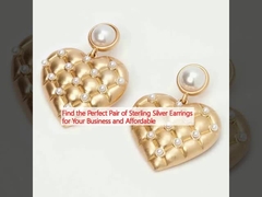 Найдите идеальную пару серебряных серьг для вашего бизнеса по доступной цене